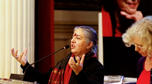 Vandana Shiva, lauréate du prix spécial Danielle Mitterrand